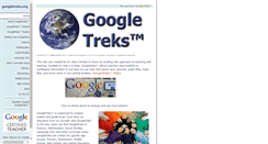 Desktop Screenshot of googletreks.org